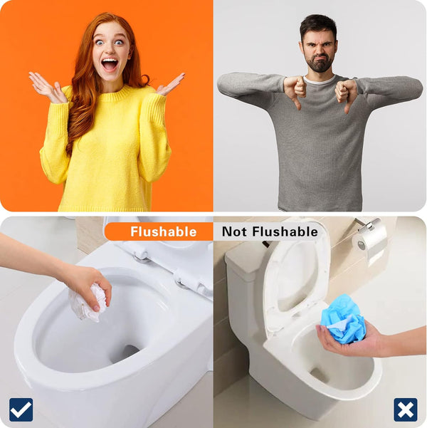 Water Soluble Toilet Seat Covers – Super Hygienic