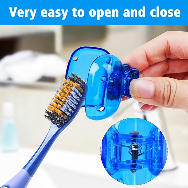 Toothbrush Protector Cover Clips