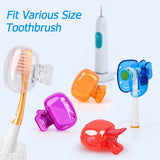 Toothbrush Protector Cover Clips