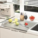 Steel Cutting Board (Large Size)