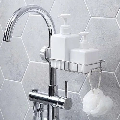 Faucet Storage Rack | For Kitchen Sink